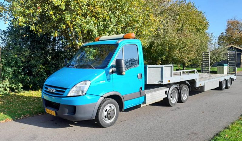 Iveco Daily 35C18 BE combi oplegger 10200 KG laadverm full