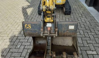 Komatsu PC 18 MR-3 minigraver met 3 bakken full