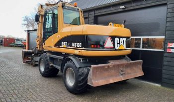 CAT M 313 C mobiele kraan caterpillar vol