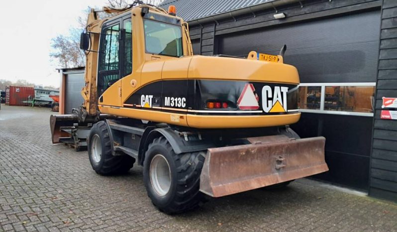 CAT M 313 C mobiele kraan caterpillar vol