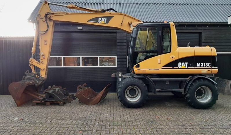 CAT M 313 C mobiele kraan caterpillar vol