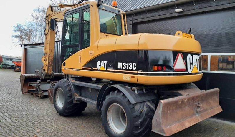 CAT M 313 C mobiele kraan caterpillar vol