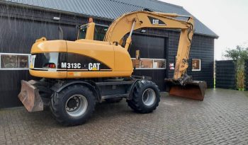 CAT M 313 C mobiele kraan caterpillar vol