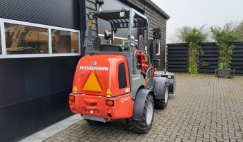 Weidemann 1280 minishovel 33uur met bak en vorken vol