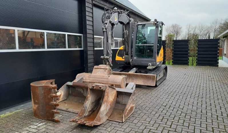 Mecalac 6 M CR midikraan graafmachine met bakkenset vol