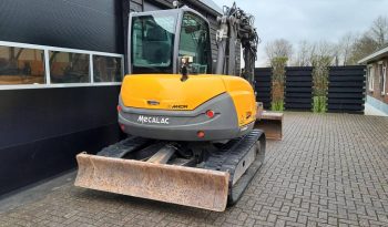 Mecalac 6 M CR midikraan graafmachine met bakkenset vol