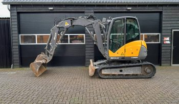 Mecalac 6 M CR midikraan graafmachine met bakkenset vol