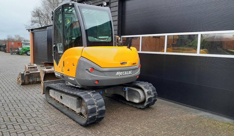 Mecalac 6 M CR midikraan graafmachine met bakkenset vol