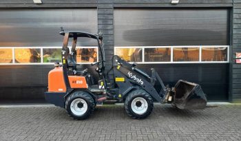 Kubota R210 minishovel bak en vorken vol