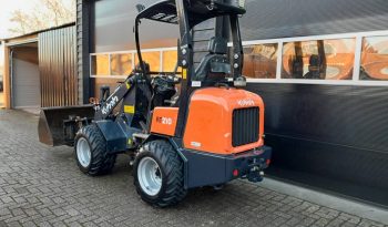 Kubota R210 minishovel bak en vorken vol