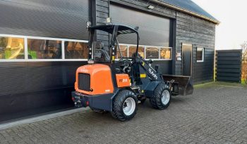 Kubota R210 minishovel bak en vorken vol