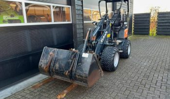 Kubota R210 minishovel bak en vorken vol