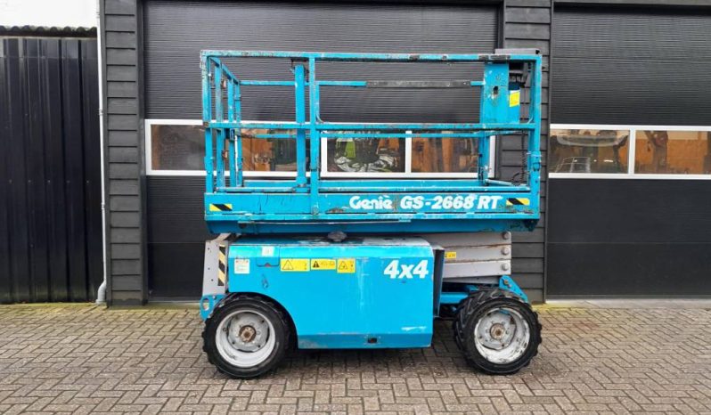 Genie GS 2668 RT 4×4 ruwterrein hoogwerker vol