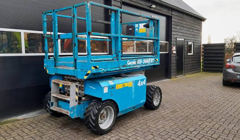 Genie GS 2668 RT 4×4 ruwterrein hoogwerker vol